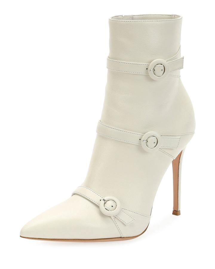 Robin Leather Three-buckle