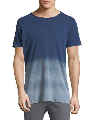 Denim-print Jersey Tee
