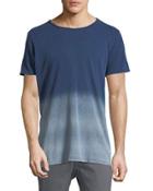 Denim-print Jersey Tee