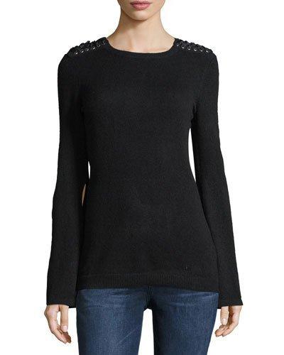 Cashmere Bell-sleeve