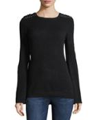 Cashmere Bell-sleeve