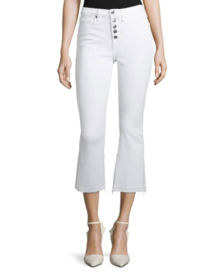 Carolyn Baby Boot Cropped Jeans
