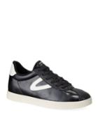 Callie Two-tone Leather Low-top
