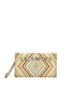 Rockstud Medium Wristlet Clutch Bag,