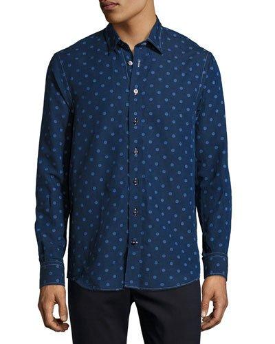 Dot-print Cotton Sport