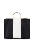 Pace Colorblock Faux-leather Tote Bag