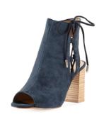 Bryana Lace-up Suede City