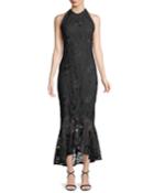 Carmina Guipure Lace High-low Gown