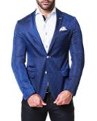 Men's Socrates Grape Blue Printed