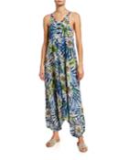 Aspen Tahiti-print Jumpsuit