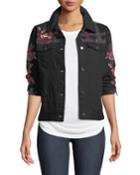 Rae Embroidered Cotton Weekend Jacket