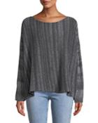 Slim Sideways-knit Boxy