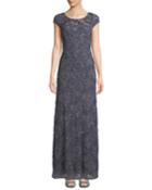 Bateau-neck Beaded