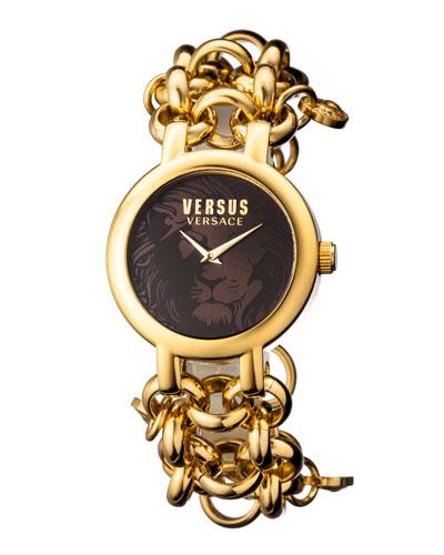 36mm Agadir Bracelet Watch, Brown
