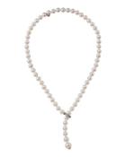 8mm Simulated Pearl Lariat Necklace,