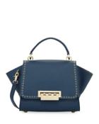 Eartha Iconic Grommet Crossbody Bag, Navy