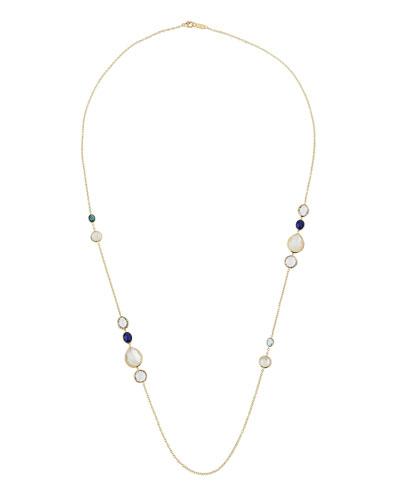 18k Rock Candy Gelato Station Necklace In Corsica Colorway