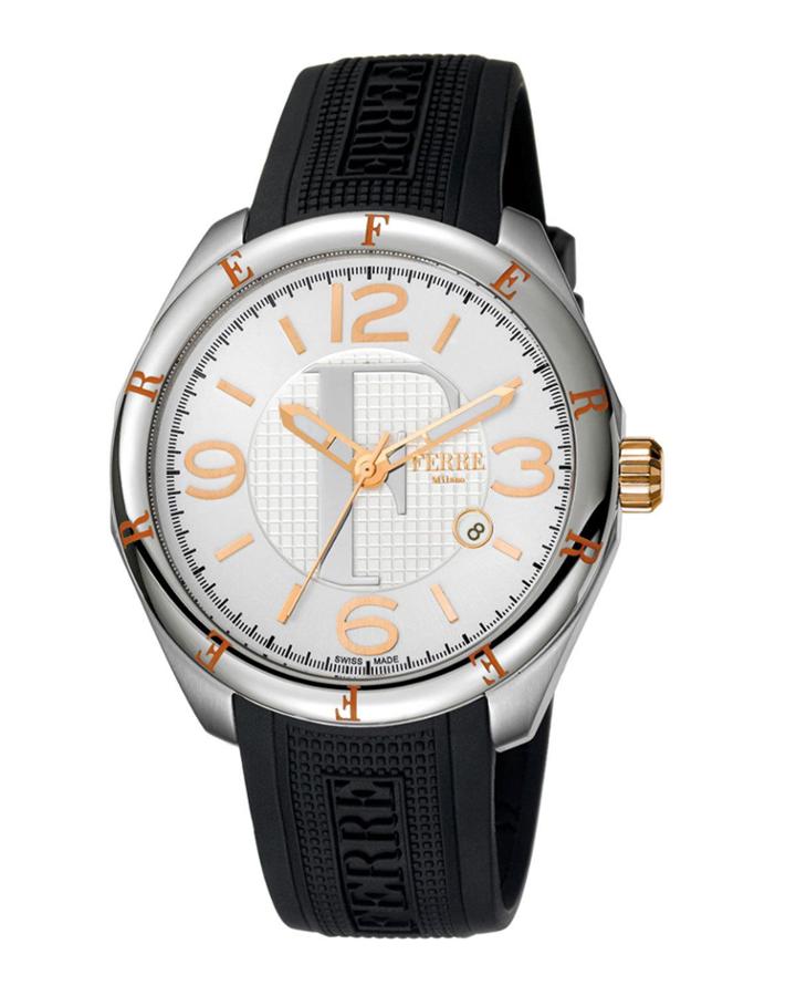 Men's Date Watch W/ Rubber