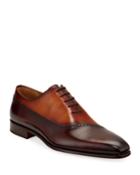 Men's Sydney Tow-tone Leather Oxfords