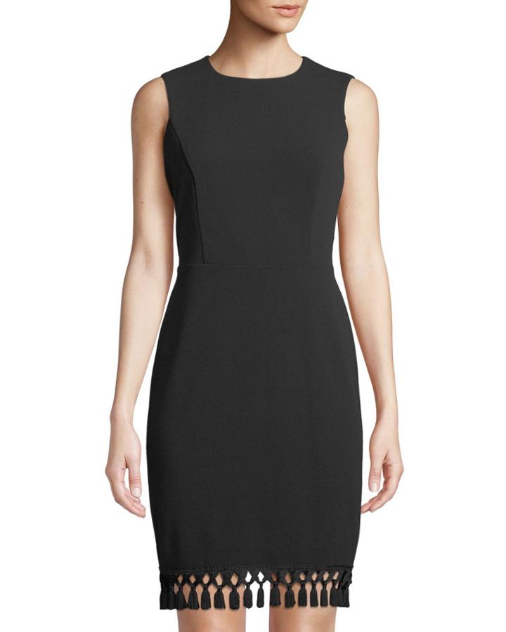 Tassel-hem Sleeveless