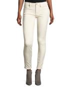 Knee-seam Sueded