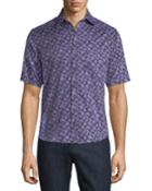 Classic-fit Short-sleeve Paisley