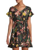 Kira Floral Tie-waist