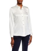 Silk Charmeuse Blouse