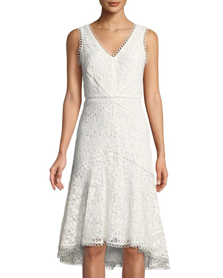 Zimmerman Sleeveless Lace High-low Dress
