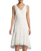 Zimmerman Sleeveless Lace High-low Dress