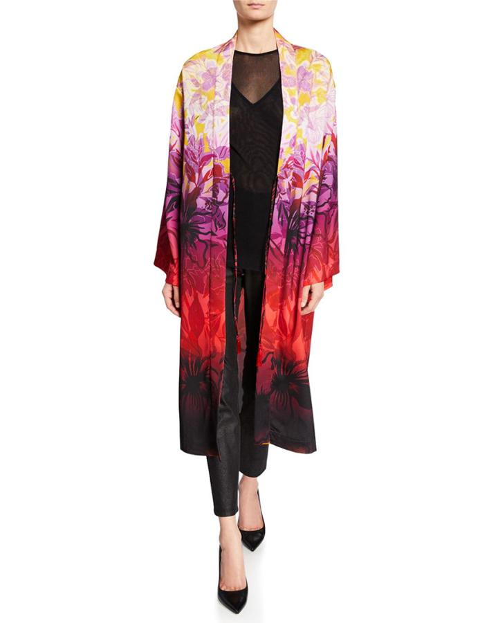 Long Gradient-print