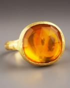 Jaipur Citrine Ring,