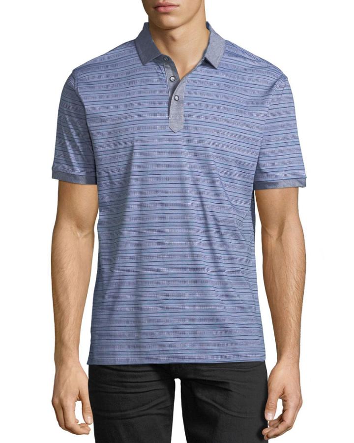 Soto Striped Polo