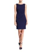 Sleeveless Scuba Crepe