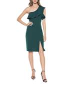 Ruffled One-shoulder Cocktail Dress