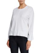 Side-zip Bateau-neck