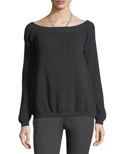 Cashmere Wide-neck