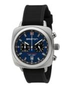 Clubmaster Sport Chronograph Watch, Black/navy