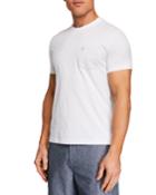 Men's Short-sleeve Multicolor Dobby T-shirt