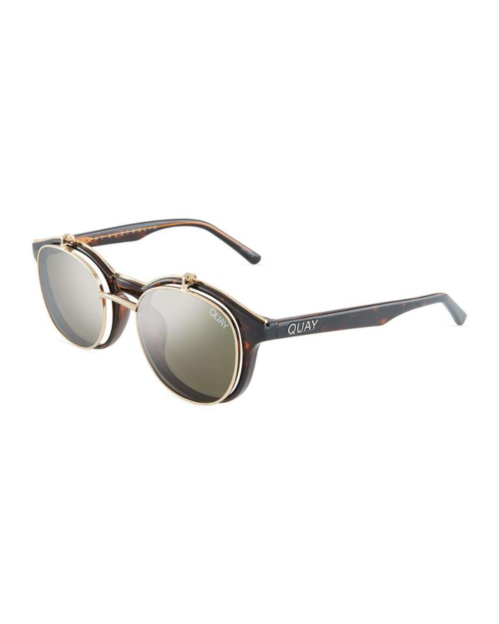 Penny Royal Double-lens Flip-up Round