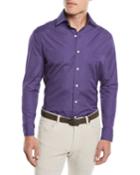 Men's Pollock-print Sport Shirt With Pocket