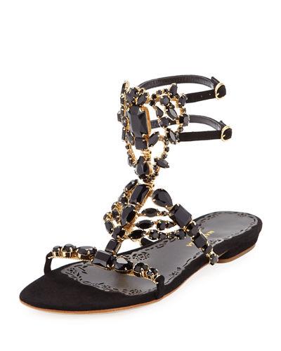 Emily Embellished Flat