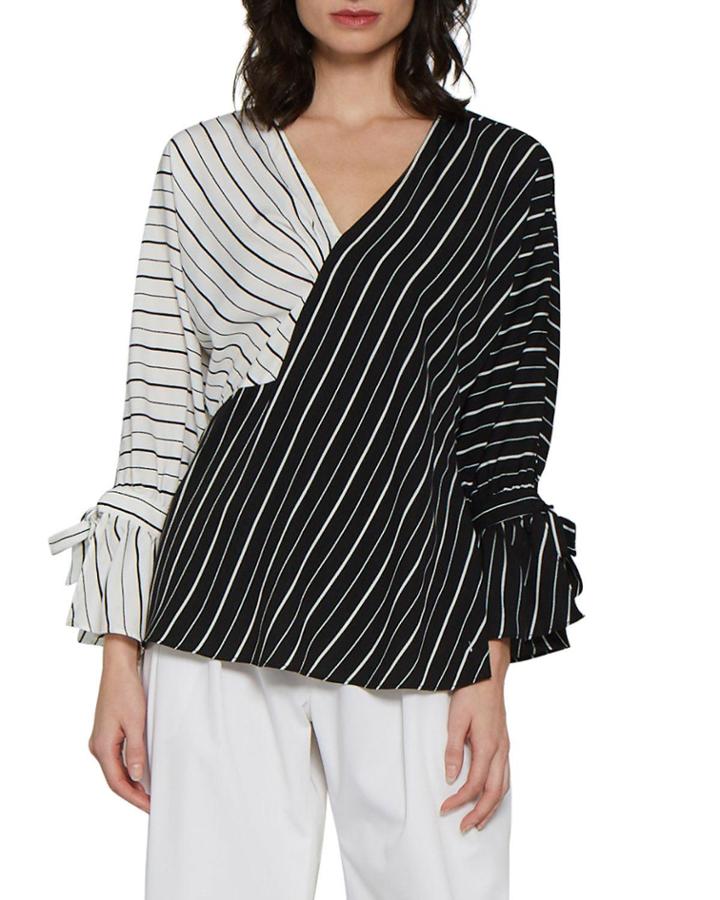 Patricia Striped Oversized Top