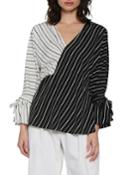 Patricia Striped Oversized Top