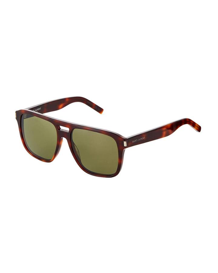 Square Semi-shield Acetate
