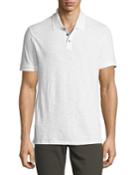 Men's Slub Pique Polo