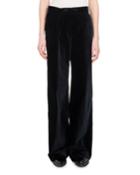 Panter Velvet Wide-leg Pants