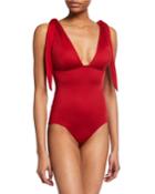 Eve Bow Tie One-piece