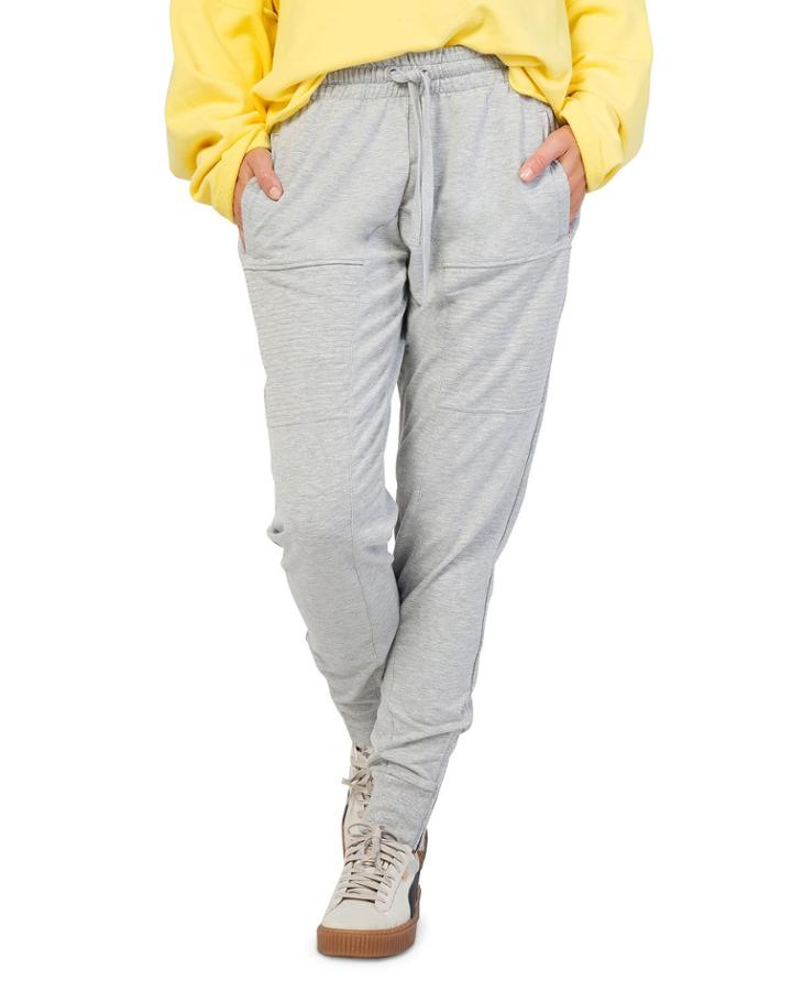 Keith Moto-style Jogger Sweatpants, Gray