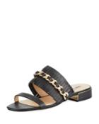 Athens Two-band Leather/chain
